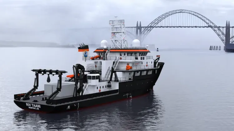 Rendering of the first NSF RCRV the RV Taani.