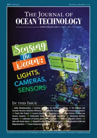 Cover of the Journal of Ocean Technology - Nov 2024