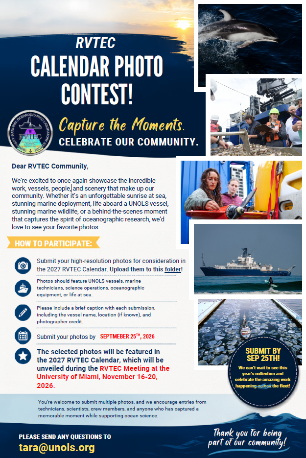 RVTEC Calendar Photo Contest