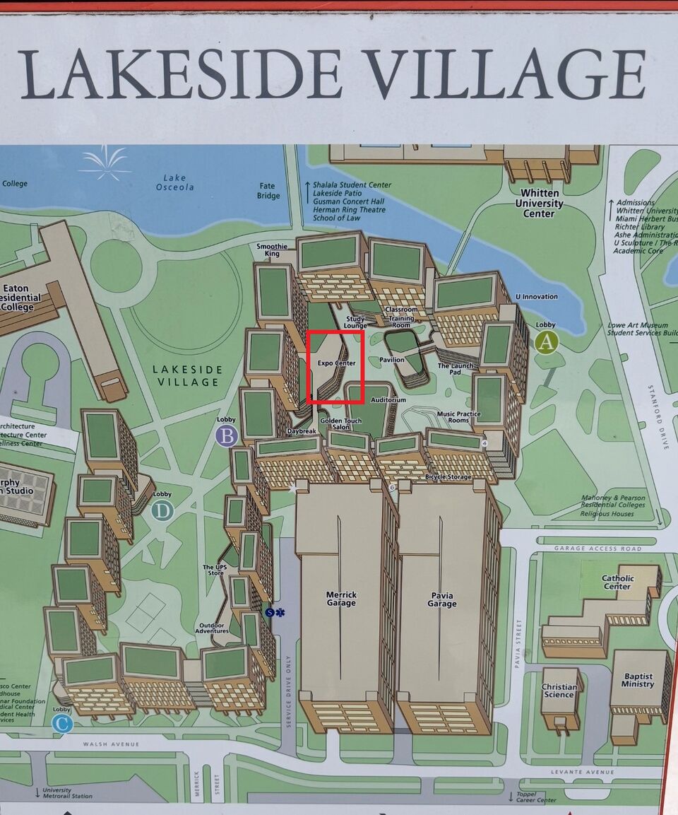 Lakeside Village Map