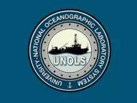 UNOLS round logo on blue background