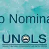 Call to Nominations with UNOLS logo on ocean water background